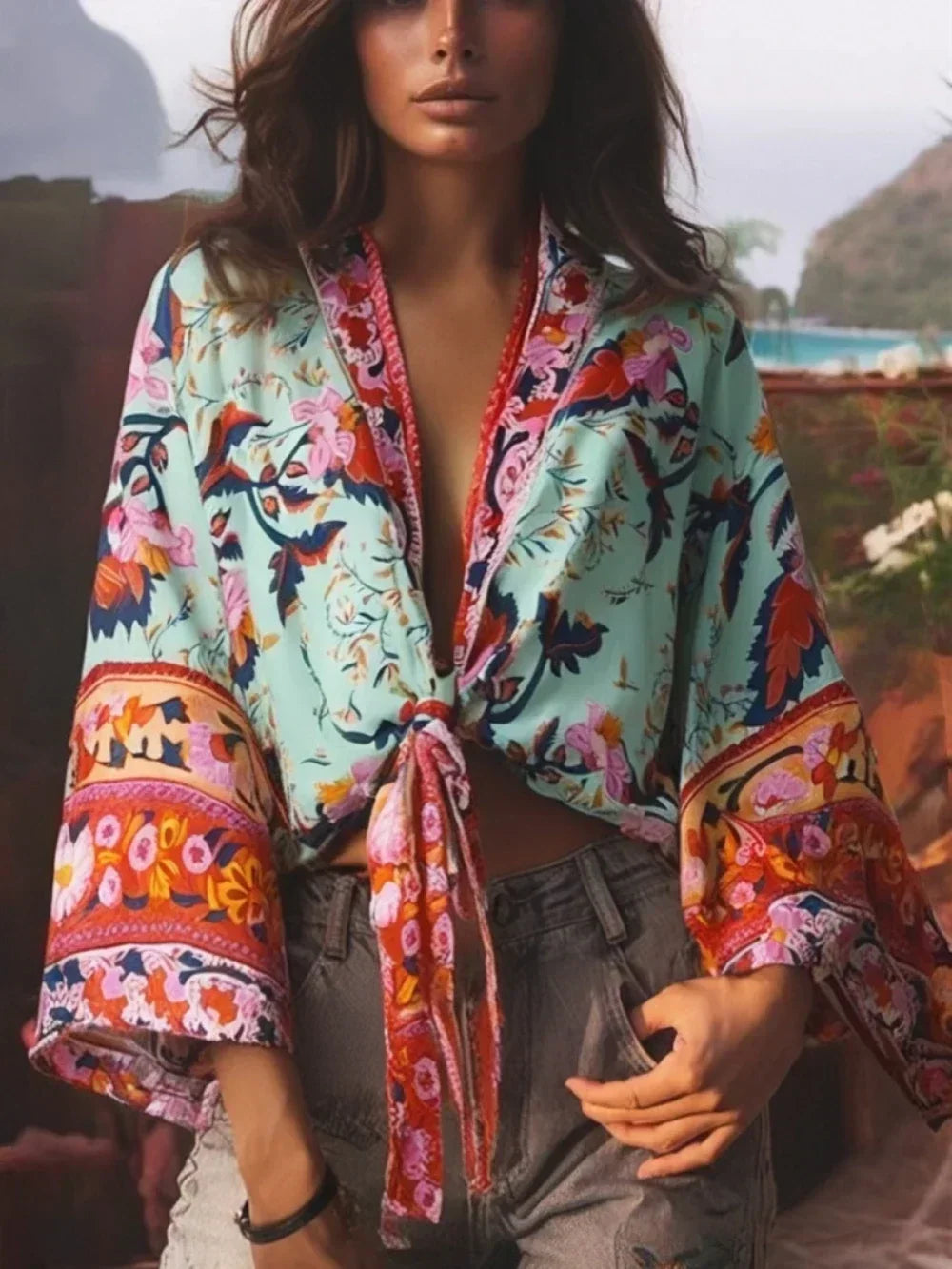 COBANI Boho Life Collection Bluse