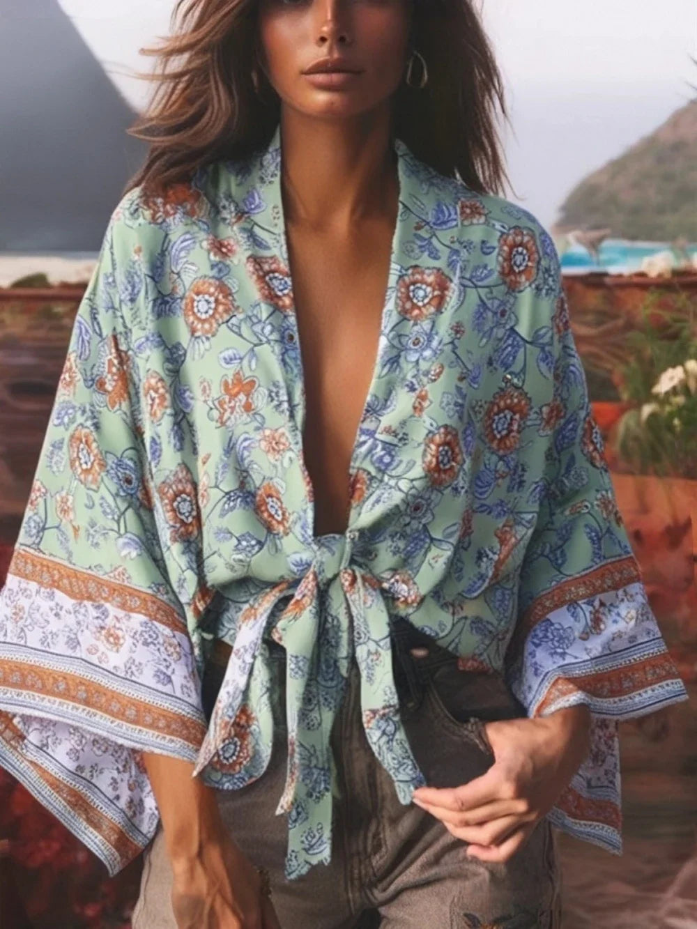COBANI Boho Life Collection Bluse