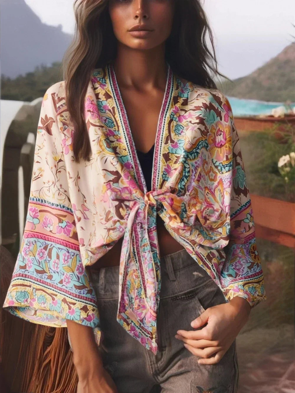 COBANI Boho Life Collection Bluse